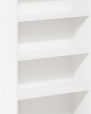 4-Tier Bookcase/Bookshelf/Storage Shelves, White